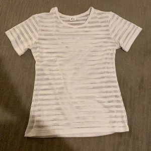 Zyia Active white workout shirt